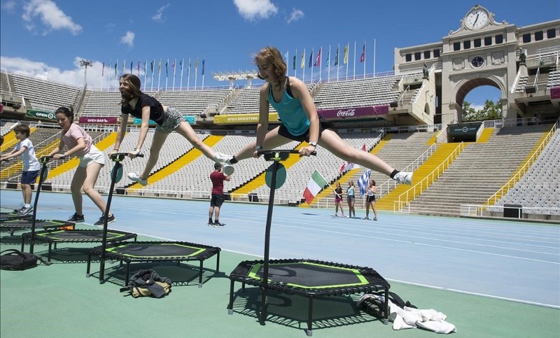 Celebra la Diada Nacional de Catalunya a l’Open Camp de Montjuic