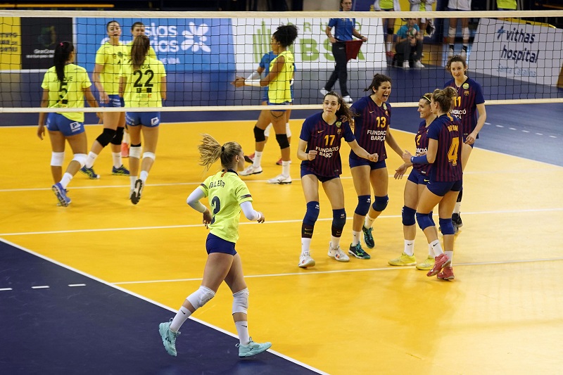 El Barça CVB amb la mirada posada a la Copa de la Reina