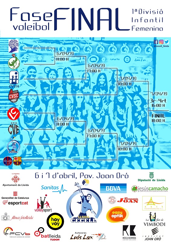 Dues places en joc pel Campionat d’Espanya a la fase final infantil de Lleida