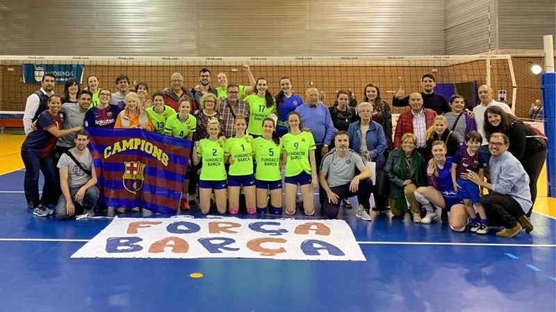 Classificació històrica del Barça CVB per la final de la Lliga Iberdrola