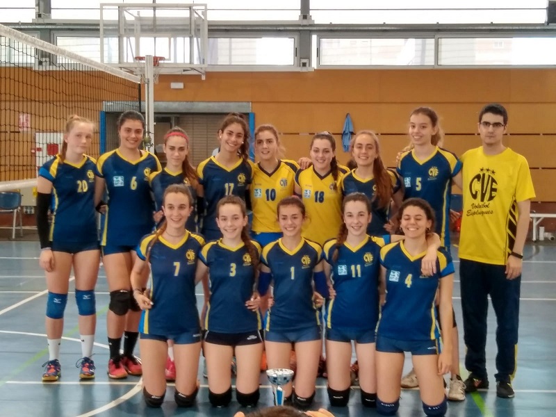 La lliga preferent juvenil femenina ja té Campió de Catalunya, el CV Esplugues C