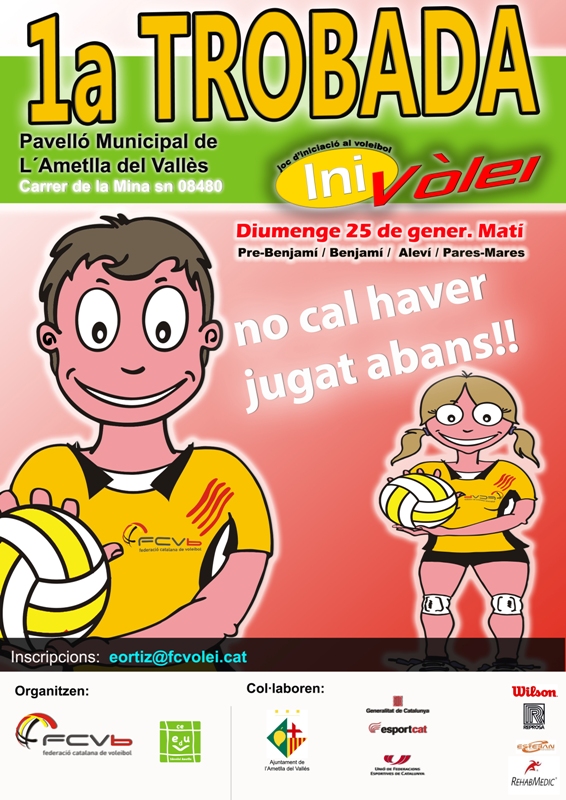 1ª Trobada Escola de Volei 2015 a L’Ametlla del Vallès
